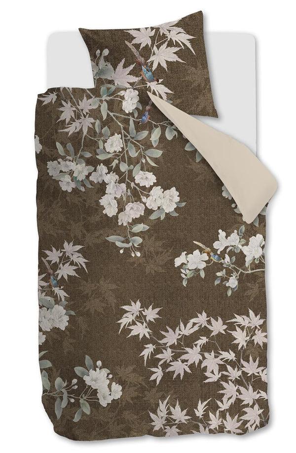 beddinghouse Beddinghouse Thalasa dekbedovertrek - Bruin