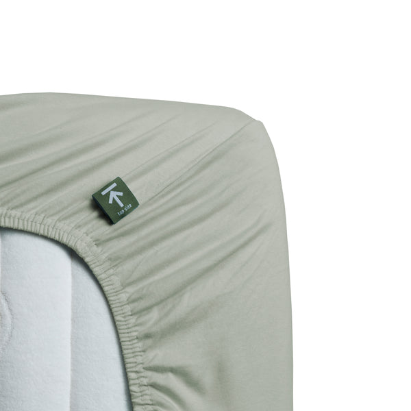 Beddinghouse Beddinghouse Topper Hoeslaken - Jersey - Grijsgroen