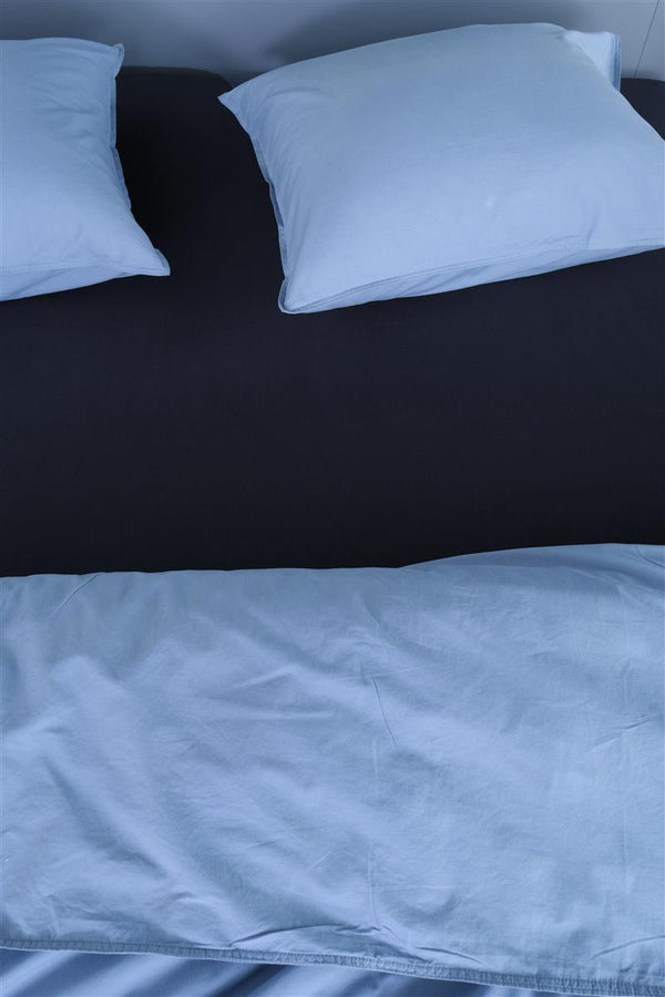 Beddinghouse Beddinghouse Topper Hoeslaken - Jersey - Marineblauw