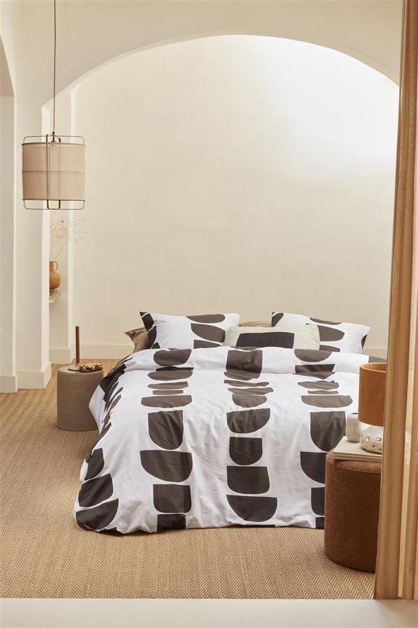 Beddinghouse Vtwonen Moons Dekbedovertrek - Bruin