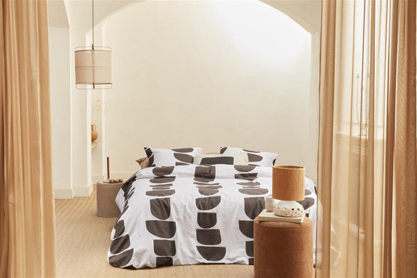 Beddinghouse Vtwonen Moons Dekbedovertrek - Bruin