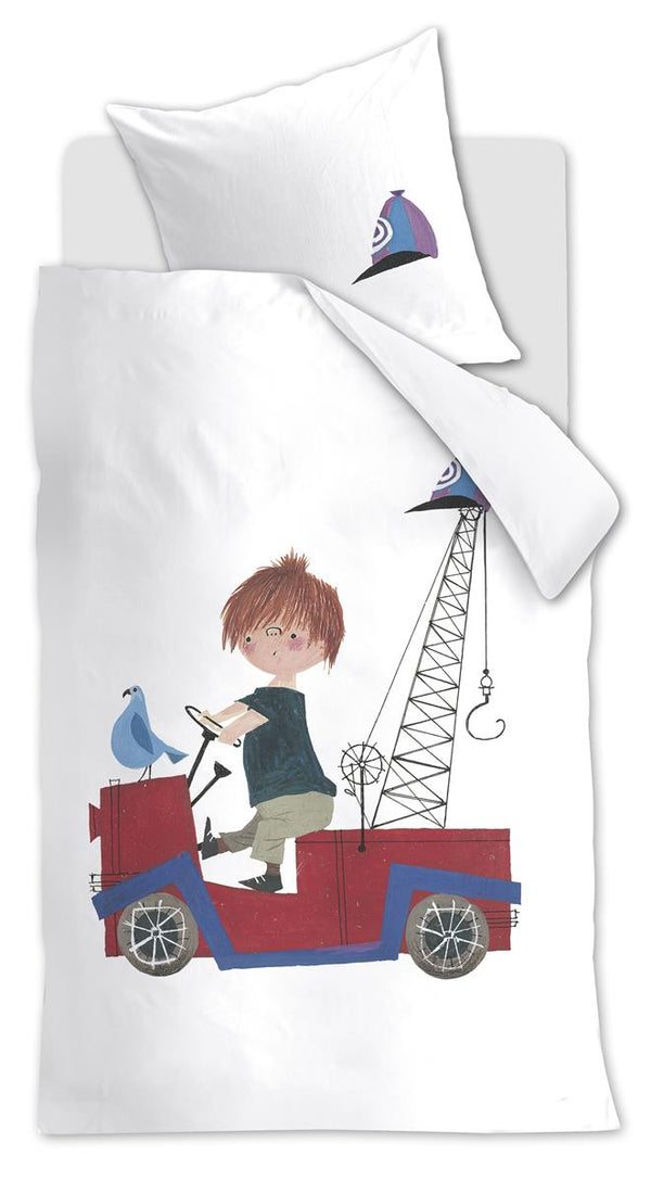 Beddinghouse Beddinghouse X Fiep Amsterdam Rondjes Rijden Dekbedovertrek - Multi