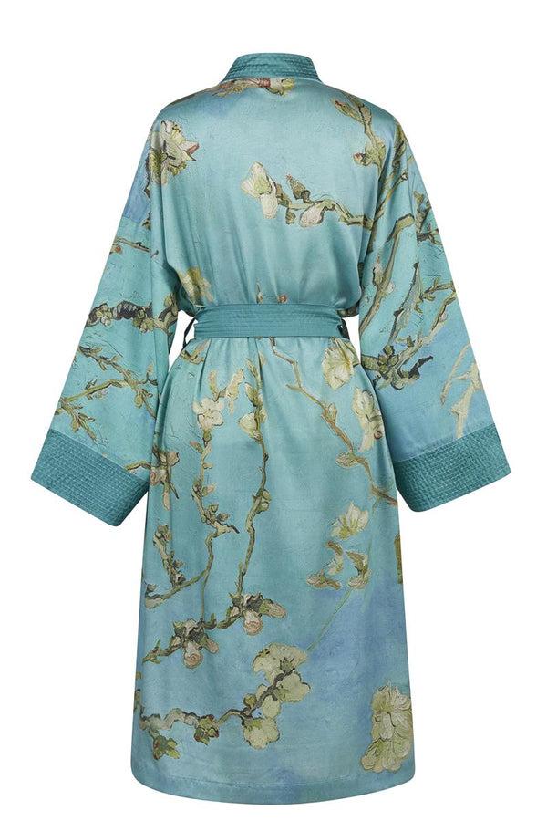 beddinghouse Beddinghouse x Van Gogh Museum Almond Blossom Kimono Badtextiel - Blauw