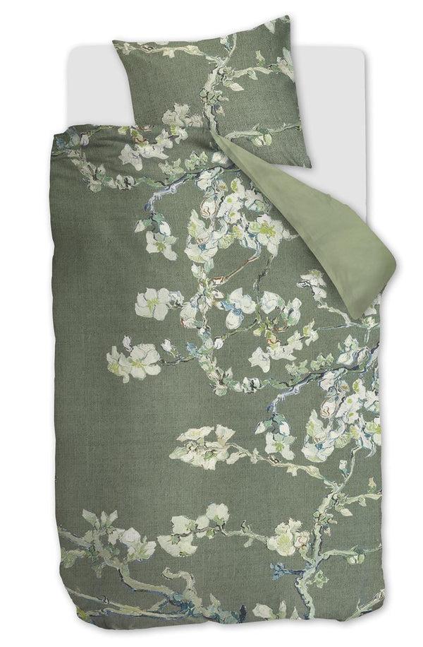 beddinghouse Beddinghouse x Van Gogh Museum Blossoming dekbedovertrek - Groen