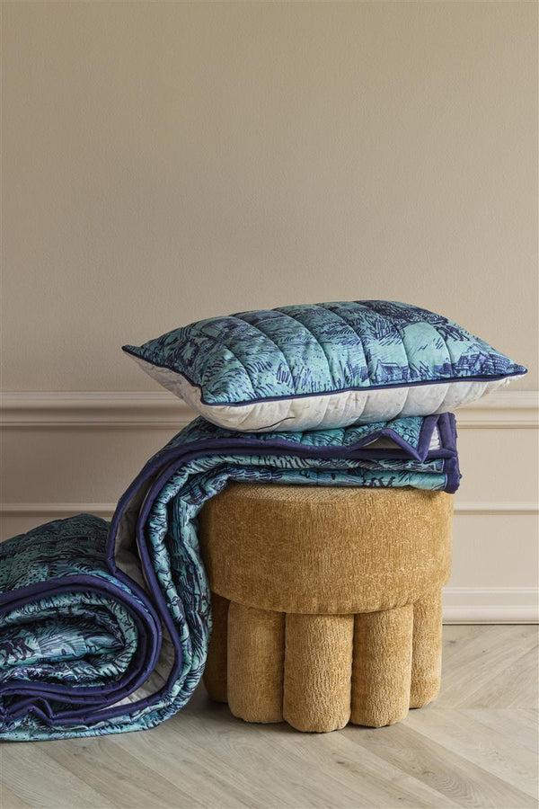 Beddinghouse Beddinghouse X Van Gogh Museum Champ De Ble Sprei - Blauw