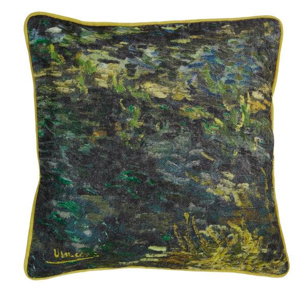 beddinghouse Beddinghouse x Van Gogh Museum Paintbrush Sierkussen - 45x45 cm - Groen