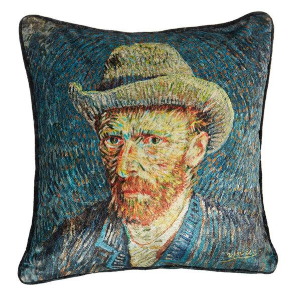beddinghouse Beddinghouse x Van Gogh Museum Van Gogh Sierkussen - 45x45 cm - Blauw