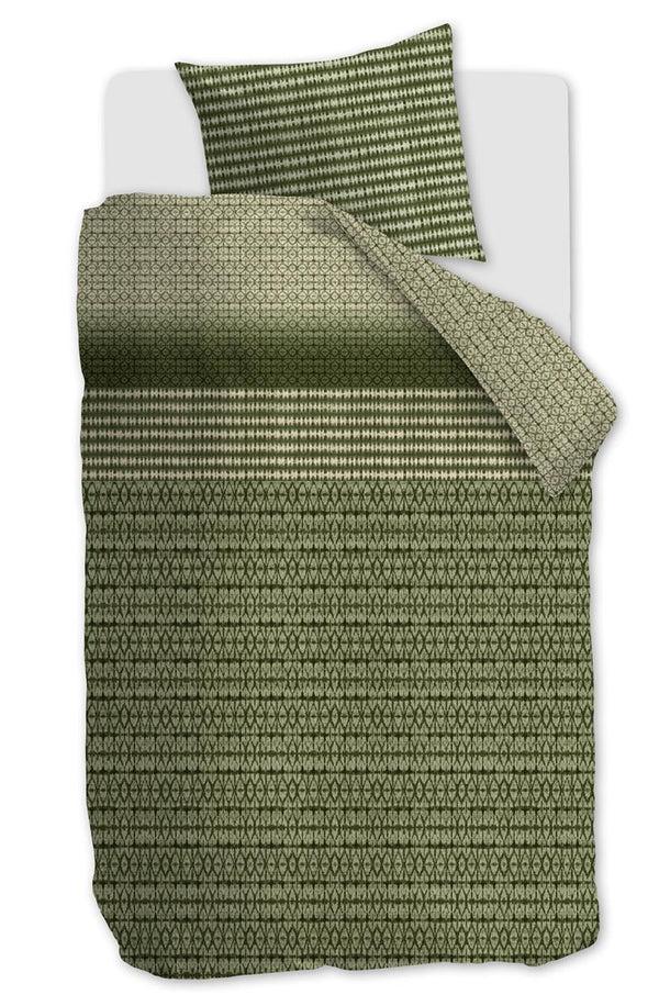 beddinghouse Beddinghouse Yori dekbedovertrek - Groen