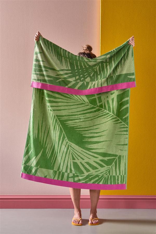 Beddinghouse KAAT Amsterdam Belize Strandlaken - Groen