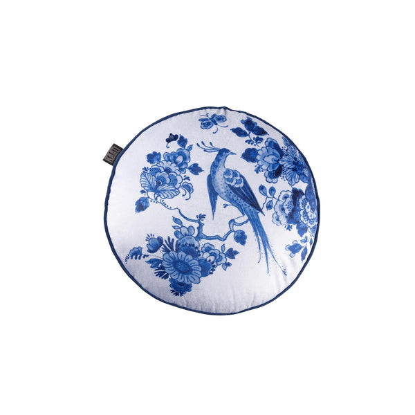 beddinghouse KAAT Amsterdam Blue Bird Sierkussen - 40x40 cm - Blauw