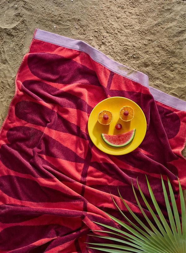 Beddinghouse KAAT Amsterdam Coral Cave Strandlaken - Multi