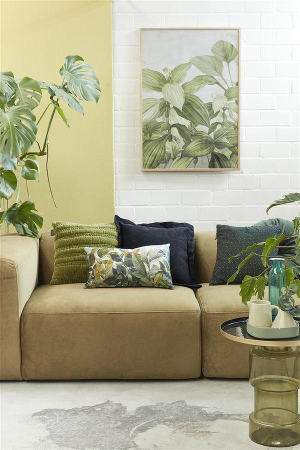 Beddinghouse KAAT Amsterdam Olinda Decoratiekussen - Blauw Groen