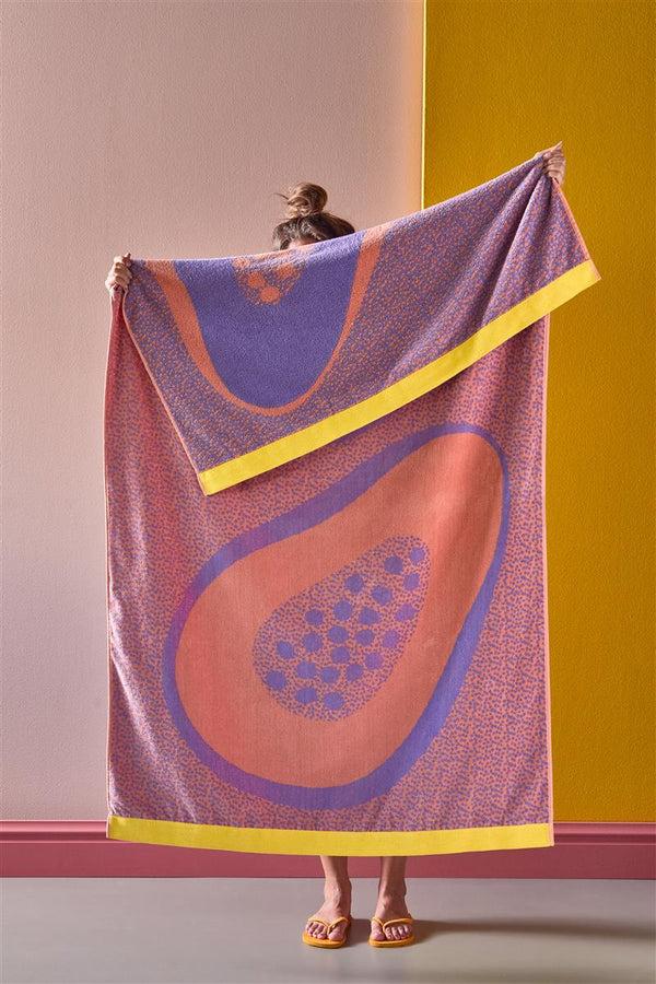 Beddinghouse KAAT Amsterdam Papaya Strandlaken - Multi