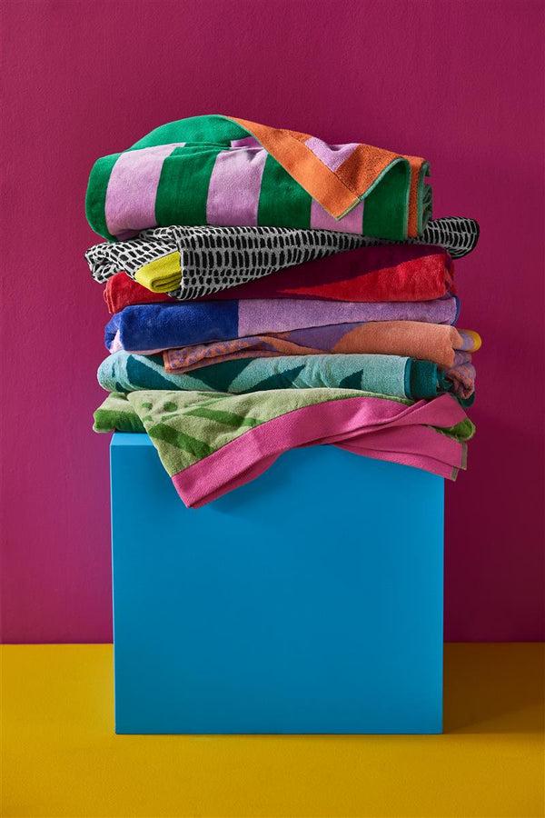 Beddinghouse KAAT Amsterdam Papaya Strandlaken - Multi