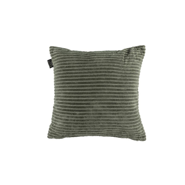 beddinghouse KAAT Amsterdam Ribbed Sierkussen - 43x43 cm - Donker Groen