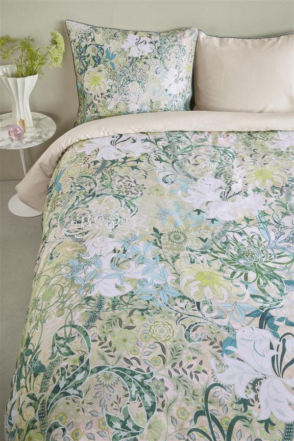 Beddinghouse Kardol Lloyd Park Dekbedovertrek - Groen