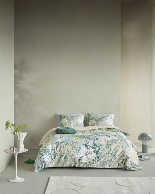 Beddinghouse Kardol Lloyd Park Dekbedovertrek - Groen