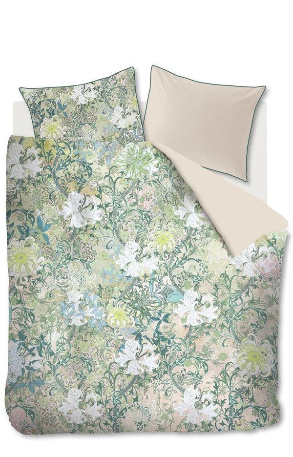 beddinghouse Kardol Lloyd Park dekbedovertrek - Groen