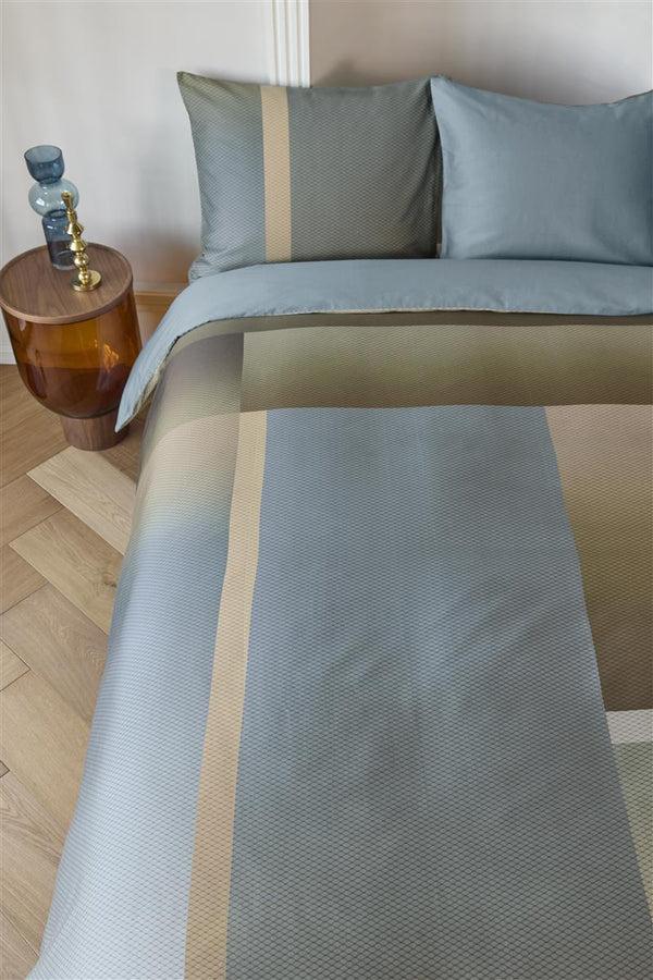 Beddinghouse Kardol Sloane Square Dekbedovertrek - Blauw Grijs