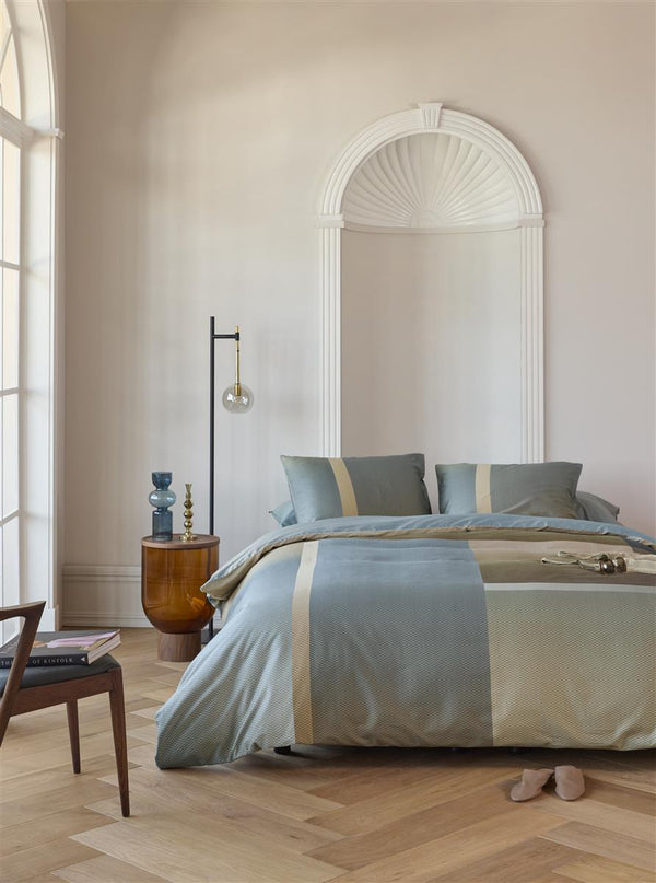 Beddinghouse Kardol Sloane Square Dekbedovertrek - Blauw Grijs