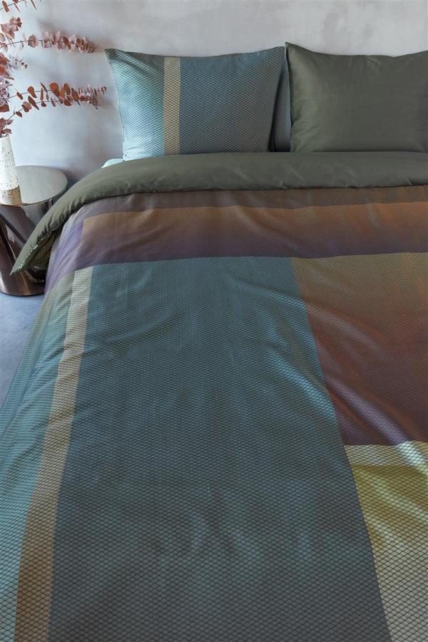 Beddinghouse Kardol Sloane Square Dekbedovertrek - Olijfgroen