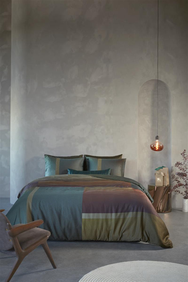 Beddinghouse Kardol Sloane Square Dekbedovertrek - Olijfgroen