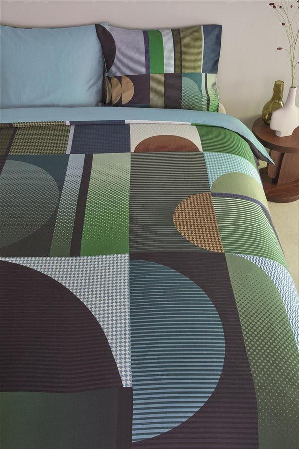 Beddinghouse Kardol Utopia Dekbedovertrek - Blauw Groen