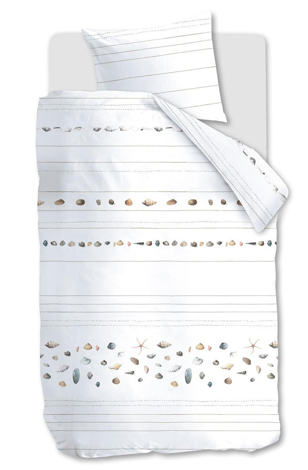 beddinghouse Marjolein Bastin Beach dekbedovertrek - Naturel