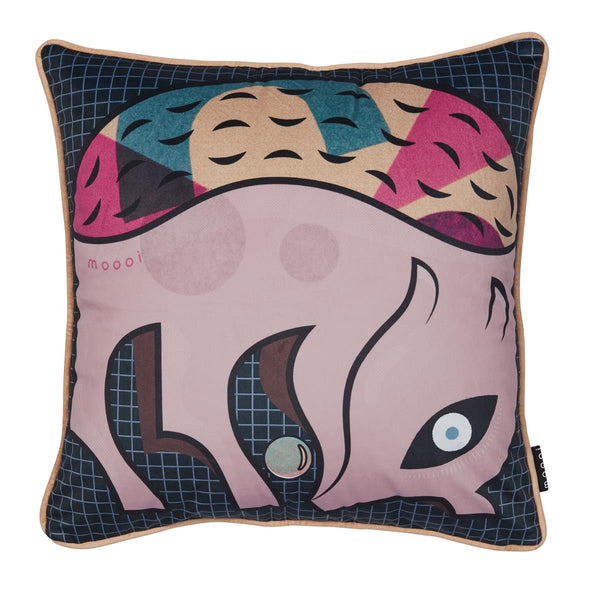 beddinghouse MOOOI Armoured Boar Sierkussen - 50x50 / 20x20 Inch cm - Multi