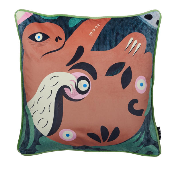 beddinghouse MOOOI Blushing Sloth Sierkussen - 50x50 / 20x20 Inch cm - Multi