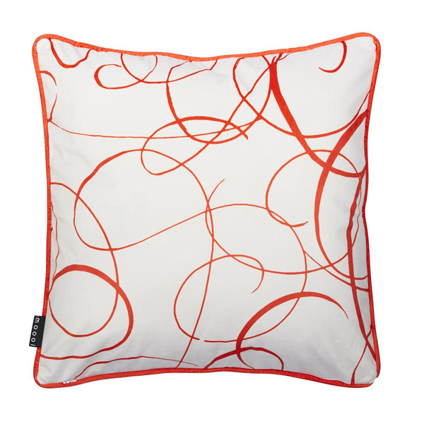 Beddinghouse MOOOI Calligraphy Bird Sierkussen - 50x50 / 20x20 Inch Cm - Multi