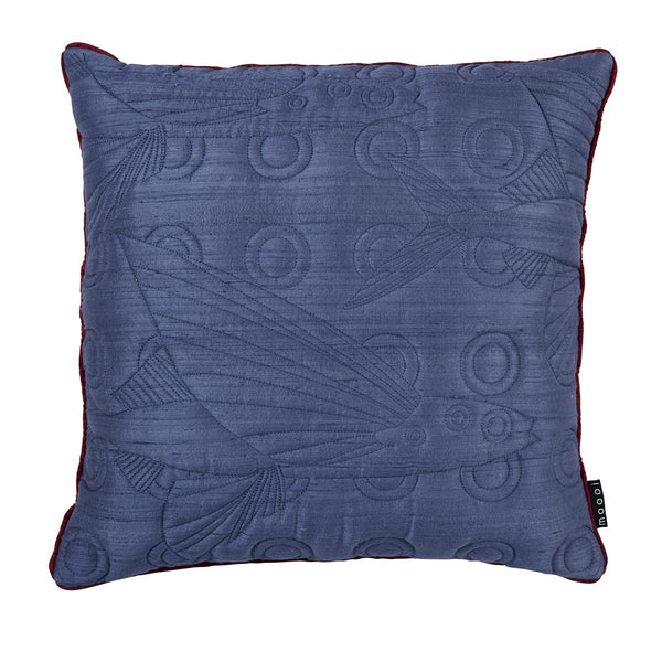beddinghouse MOOOI Flying Coral Fish Sierkussen - 50x50 / 20x20 Inch cm - Blauw
