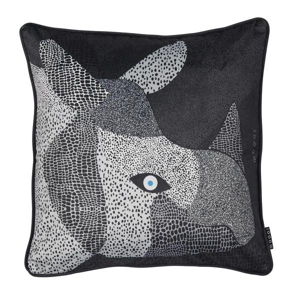 beddinghouse MOOOI MO Dwarf Rhino Sierkussen - 50x50 / 20x20 Inch cm - Zwart