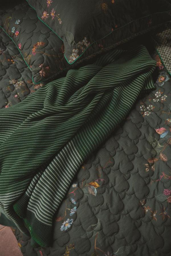 Beddinghouse Pip Studio Blockstripe Plaid - 130x170 - Groen