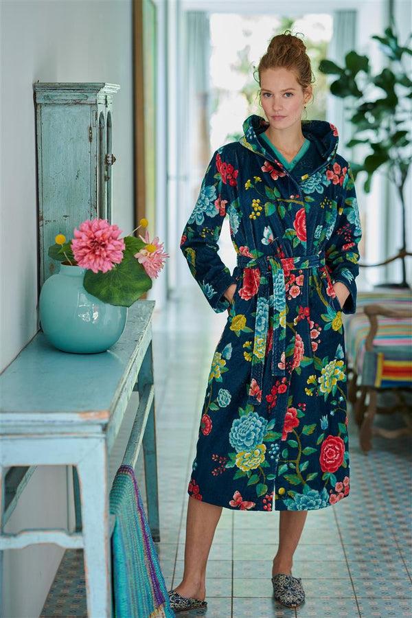 Beddinghouse Pip Studio Good Evening Badjas - Donker Blauw