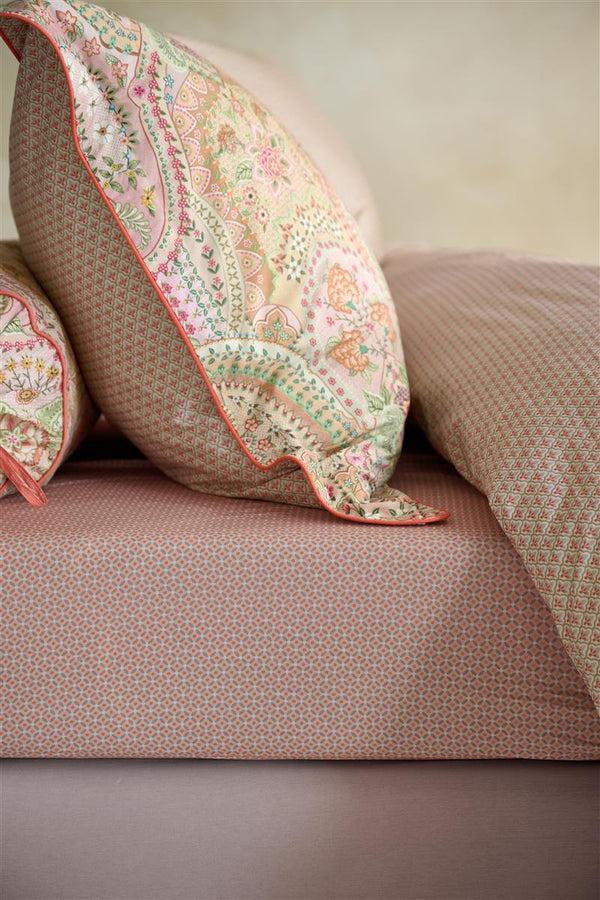Beddinghouse Pip Studio Hoeslaken - Percale Katoen - Koraalrood