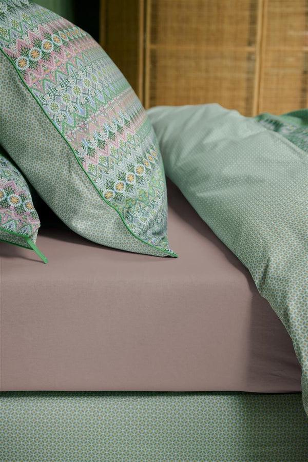 Beddinghouse Pip Studio Hoeslaken - Percale Katoen - Licht Groen