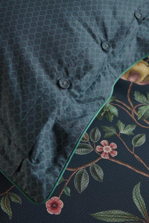 Beddinghouse Pip Studio Il Paradiso Square Sierkussen - 45x45 Cm - Donker Blauw