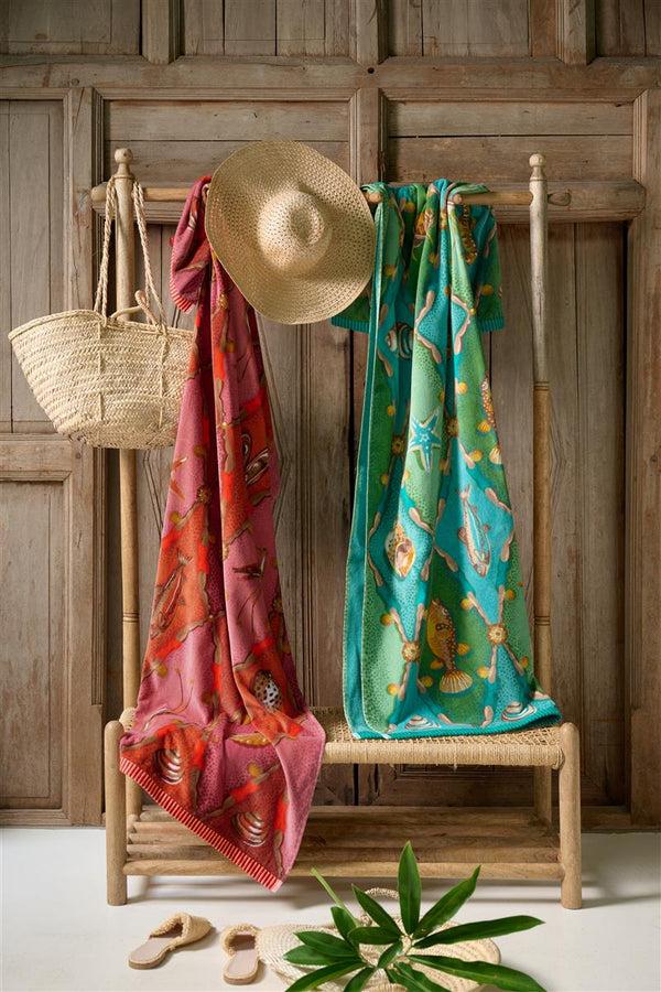 Beddinghouse Pip Studio Little Sea Beachtowel Strandlaken - Roze