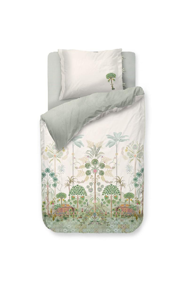 beddinghouse Pip Studio Panoramico dekbedovertrek - Gebroken wit beddinghouse Pip Studio Panoramico dekbedovertrek - Gebroken wit