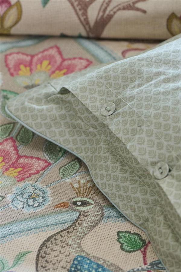 Beddinghouse Pip Studio Pavoni Square Sierkussen - 45x45 Cm - Gebroken Wit