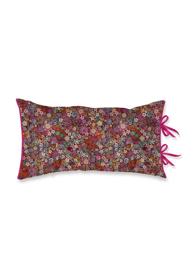 beddinghouse Pip Studio Tutti i Fiori Sierkussen - 35x60 cm - Donker Rood