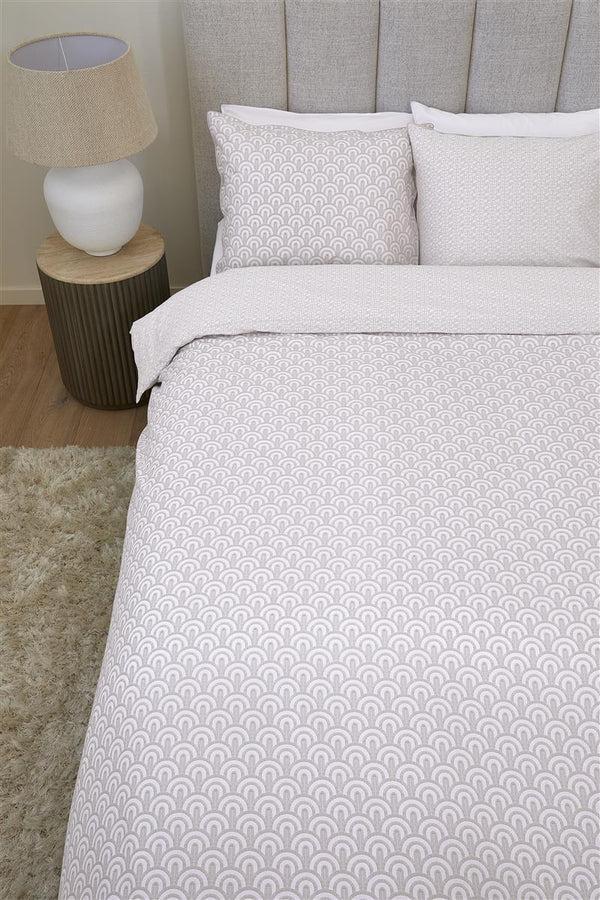 Beddinghouse Riviera Maison Arched Dekbedovertrek - Zacht Roze