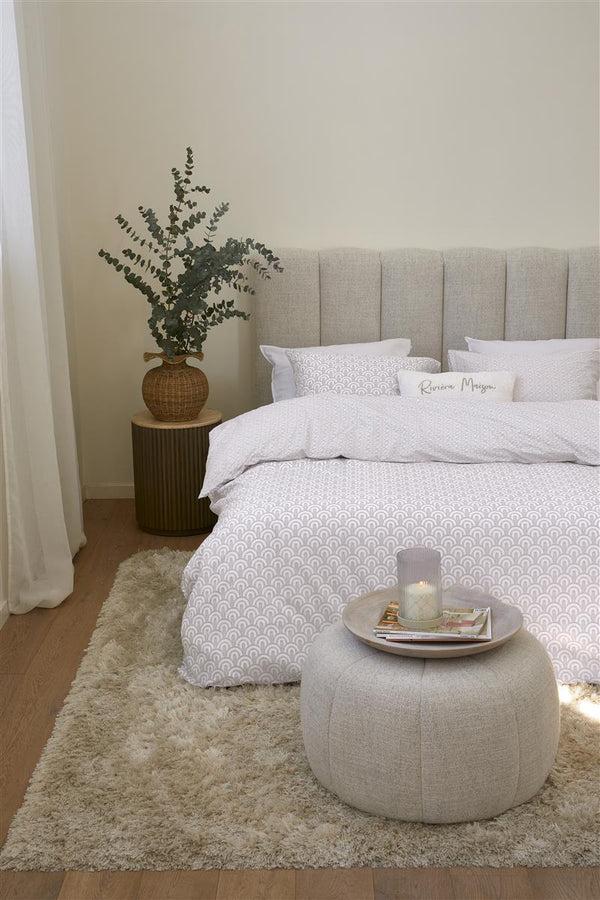 Beddinghouse Riviera Maison Arched Dekbedovertrek - Zacht Roze