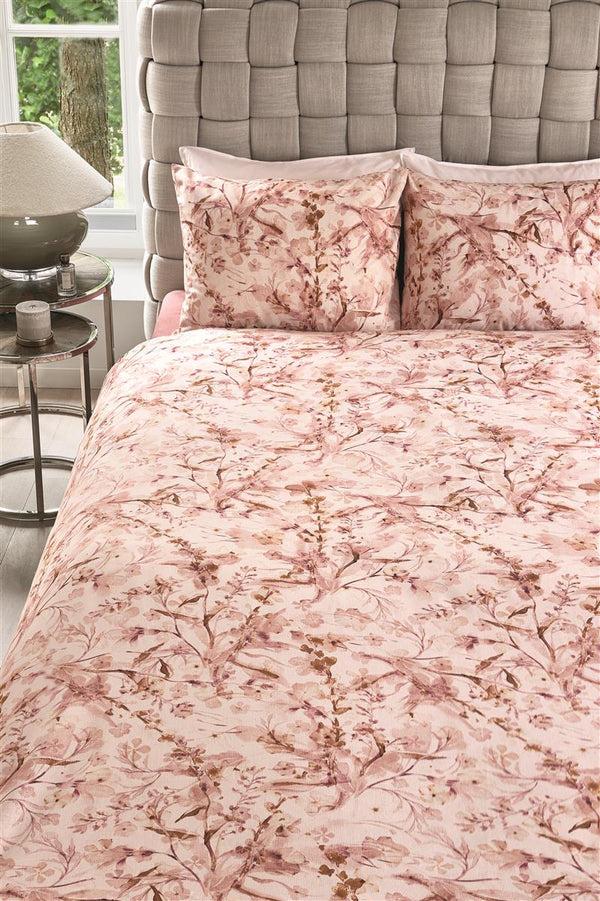 Beddinghouse Riviera Maison Blushing Blooms Dekbedovertrek - Roze