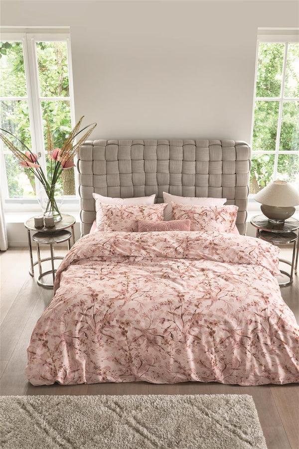 Beddinghouse Riviera Maison Blushing Blooms Dekbedovertrek - Roze