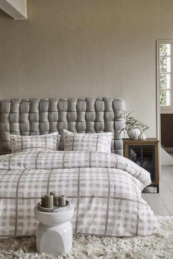 Beddinghouse Riviera Maison Brody Dekbedovertrek - Zand