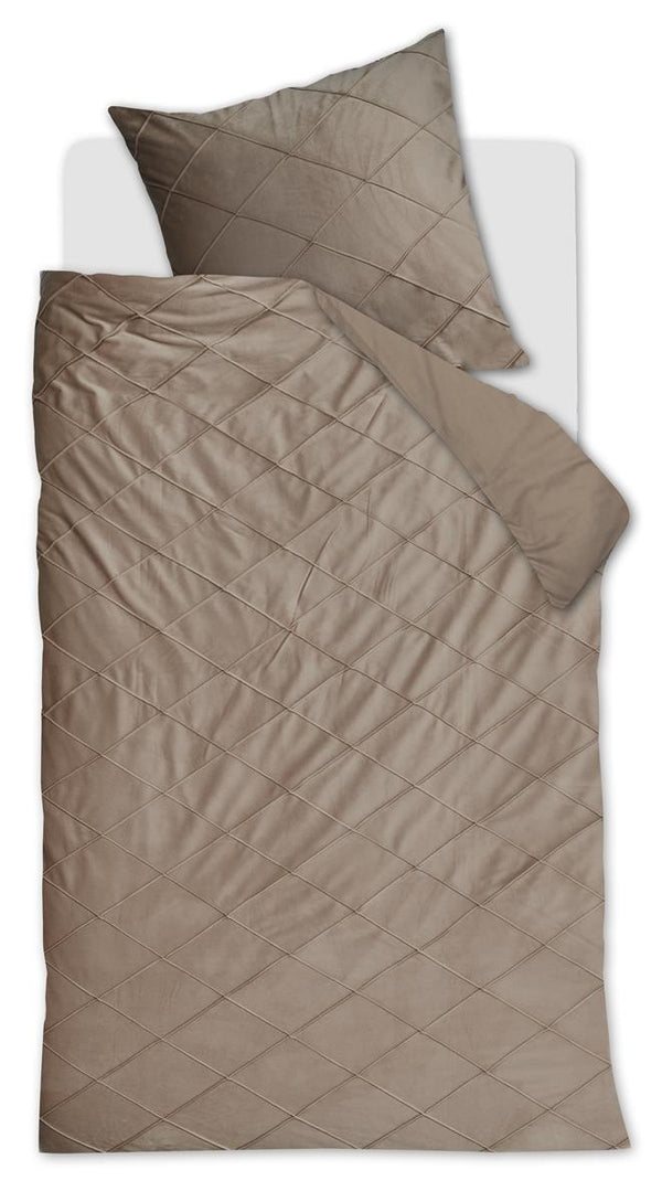 Beddinghouse Riviera Maison Diamond Dekbedovertrek - Zand
