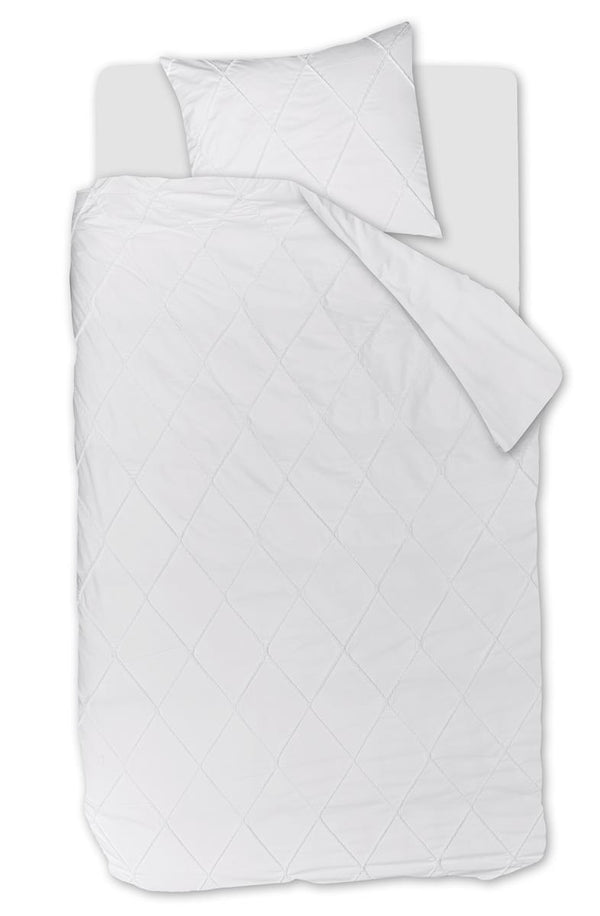 beddinghouse Riviera Maison Elegance dekbedovertrek - Wit