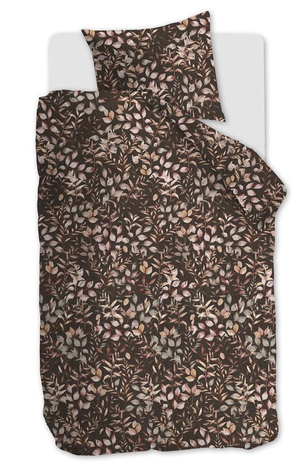 beddinghouse Riviera Maison Faded Fall dekbedovertrek - Bruin